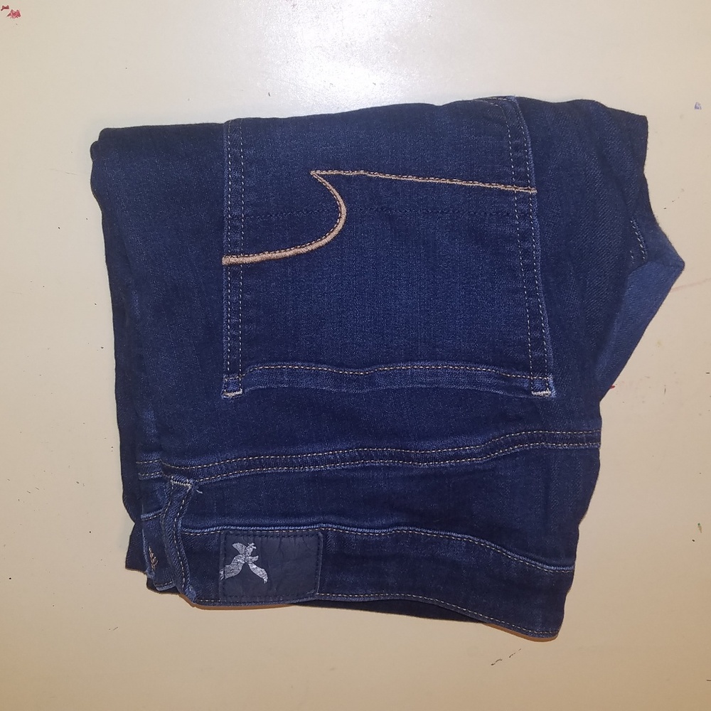 Dark blue skinny jeggings